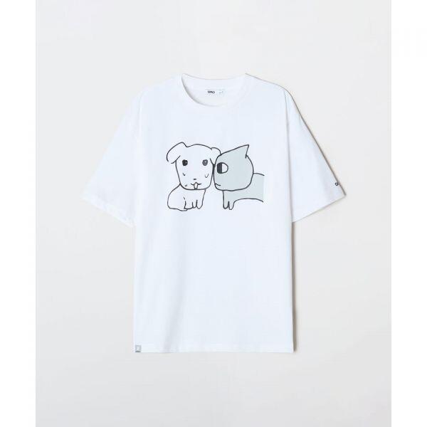 SPAO 가나디 半袖 Tシャツ OFF ホワイト SPRLG25U09