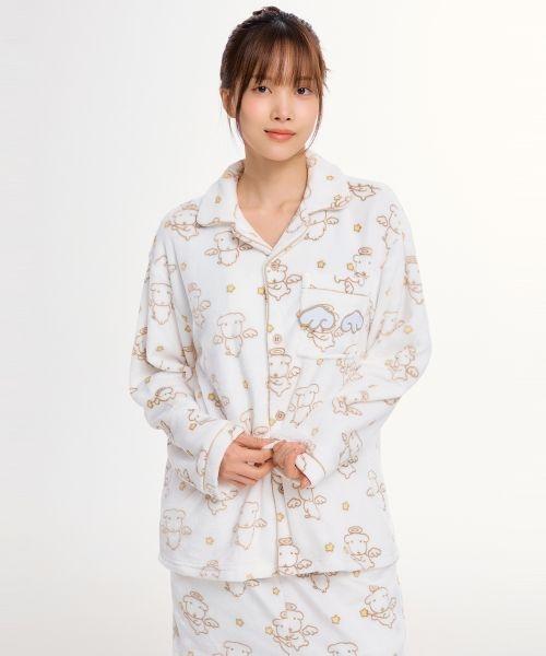 SPAO 가나디 天使と悪魔 スリープパジャマ ホワイト SPPPG11U04