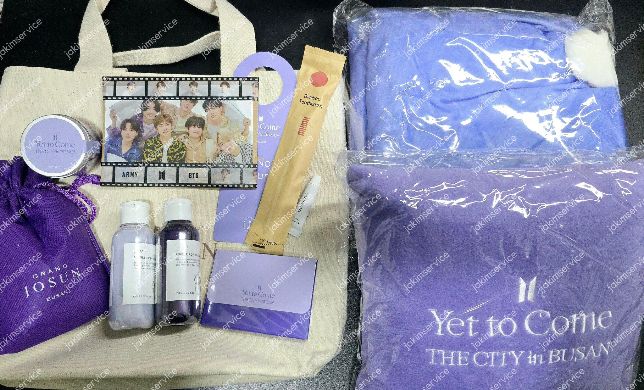 BTS (防弾少年団) グランド 조선호텔 コンサート グッズ bts yet to come concert