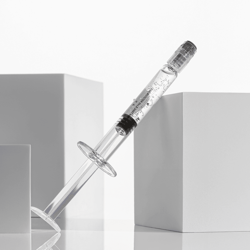 RENHU EXOBIOOSTER Gold Shot Ampoule 美白 シワ改善 弾力 高濃縮 スキンケア 2g x 7ea