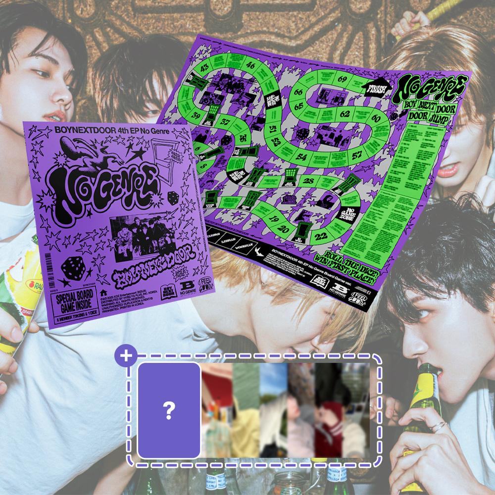 [6種セット] BOYNEXTDOOR アルバム NO GENRE Vol.4 NO GENRE i feel good ボネク ボードゲーム