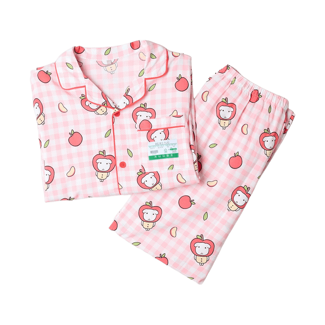S SPAO x GANADI 파자마 RED SPPPG23U05-20
