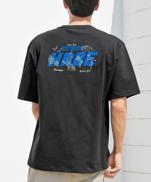 [ヘリンボーン] メンズ ルーズフィット 半袖 クーリングTシャツ スポーツ トレーニングウェア トップス /TF106M 104226