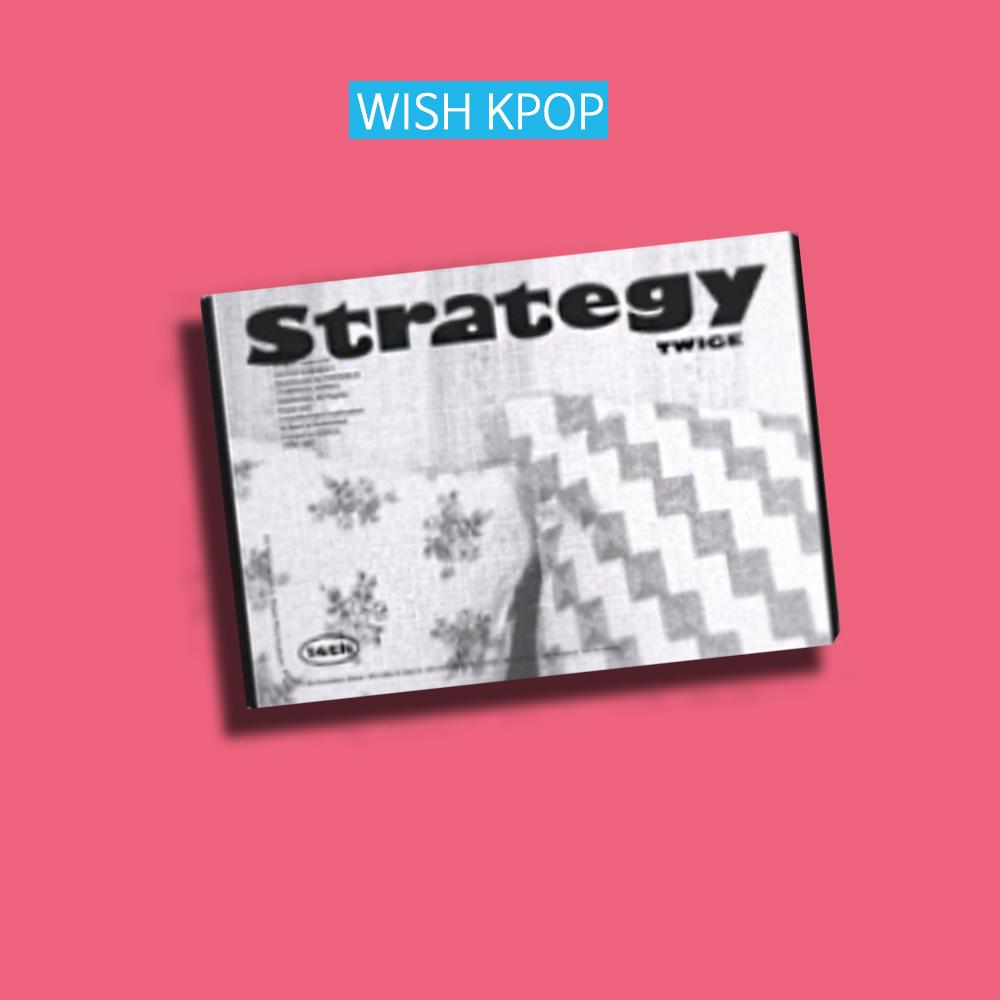 [通常盤] TWICE アルバム ミニ14集 STRATEGY フォトブック バージョン選択