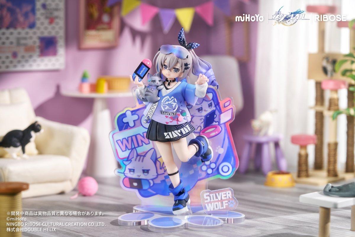 Ribos 崩壊スターレイル RISE UP+ 小猫シリーズ Silver Wolf