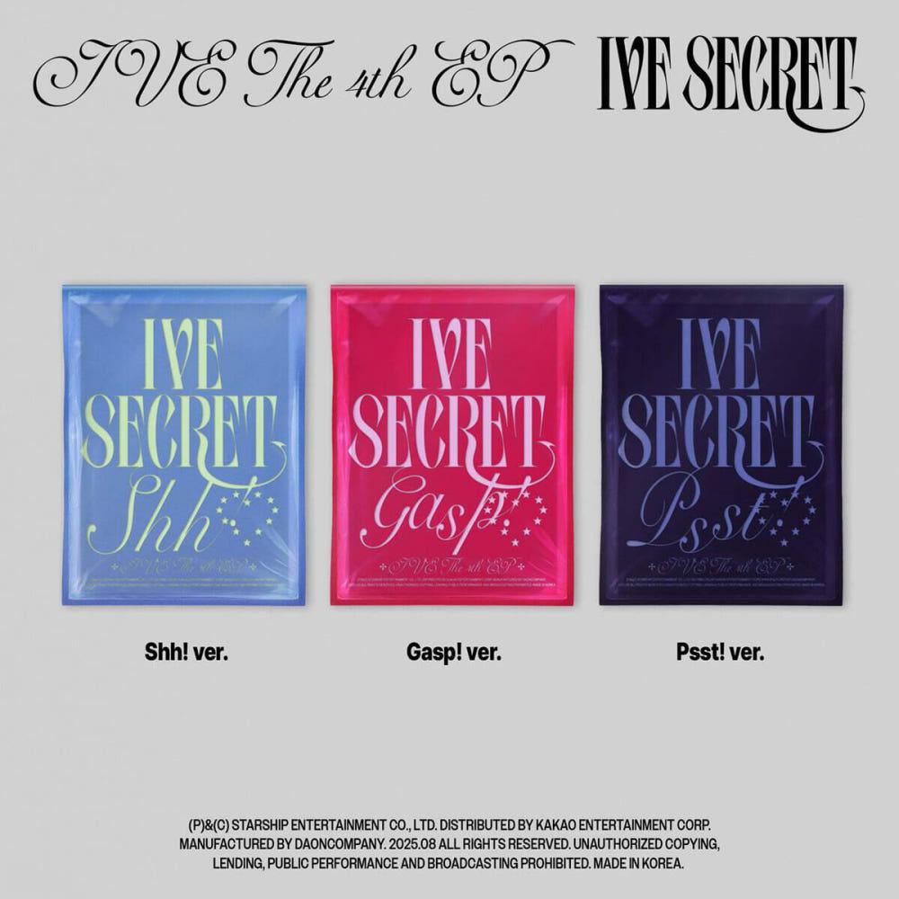 [버전 선택] 아이브 앨범 IVE SECRET 시크릿 일반반