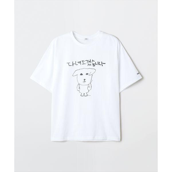 SPAO ガナディ Tシャツ (半袖) PRINT SPRLG25U09
