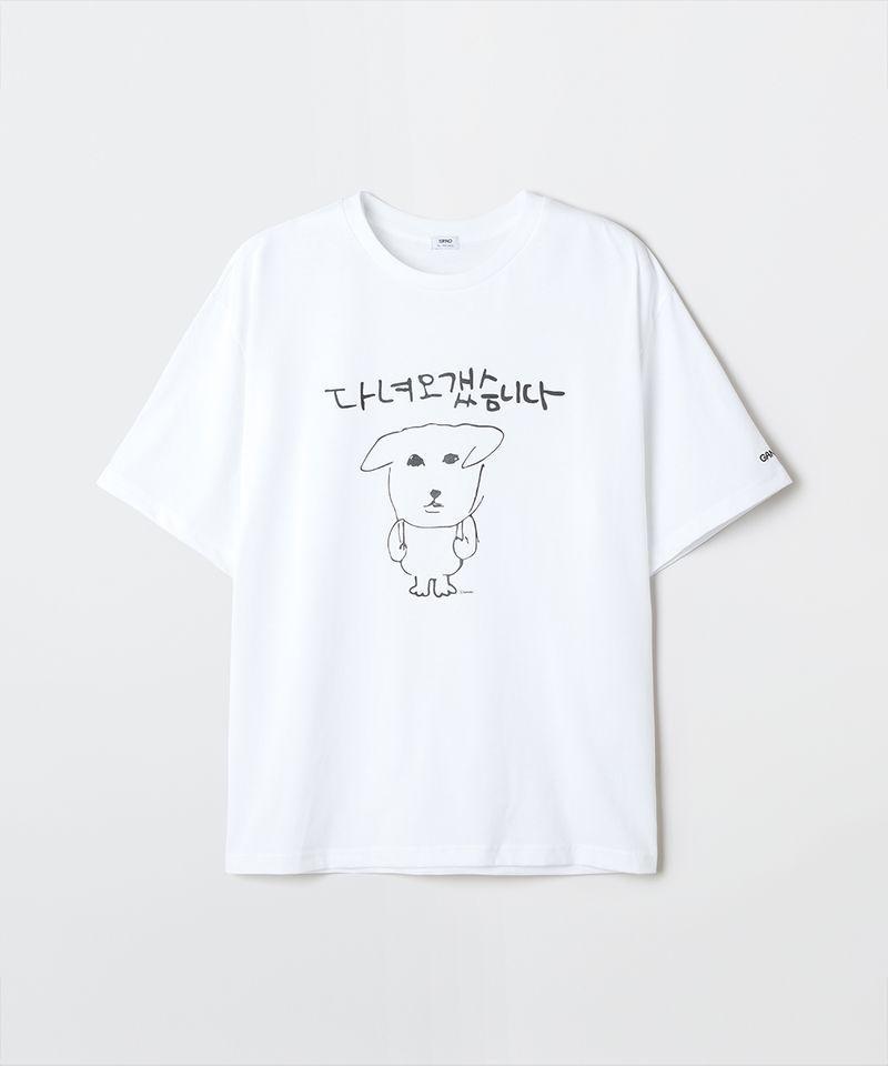 SPAO ガナディ Tシャツ (半袖) PRINT SPRLG25U09