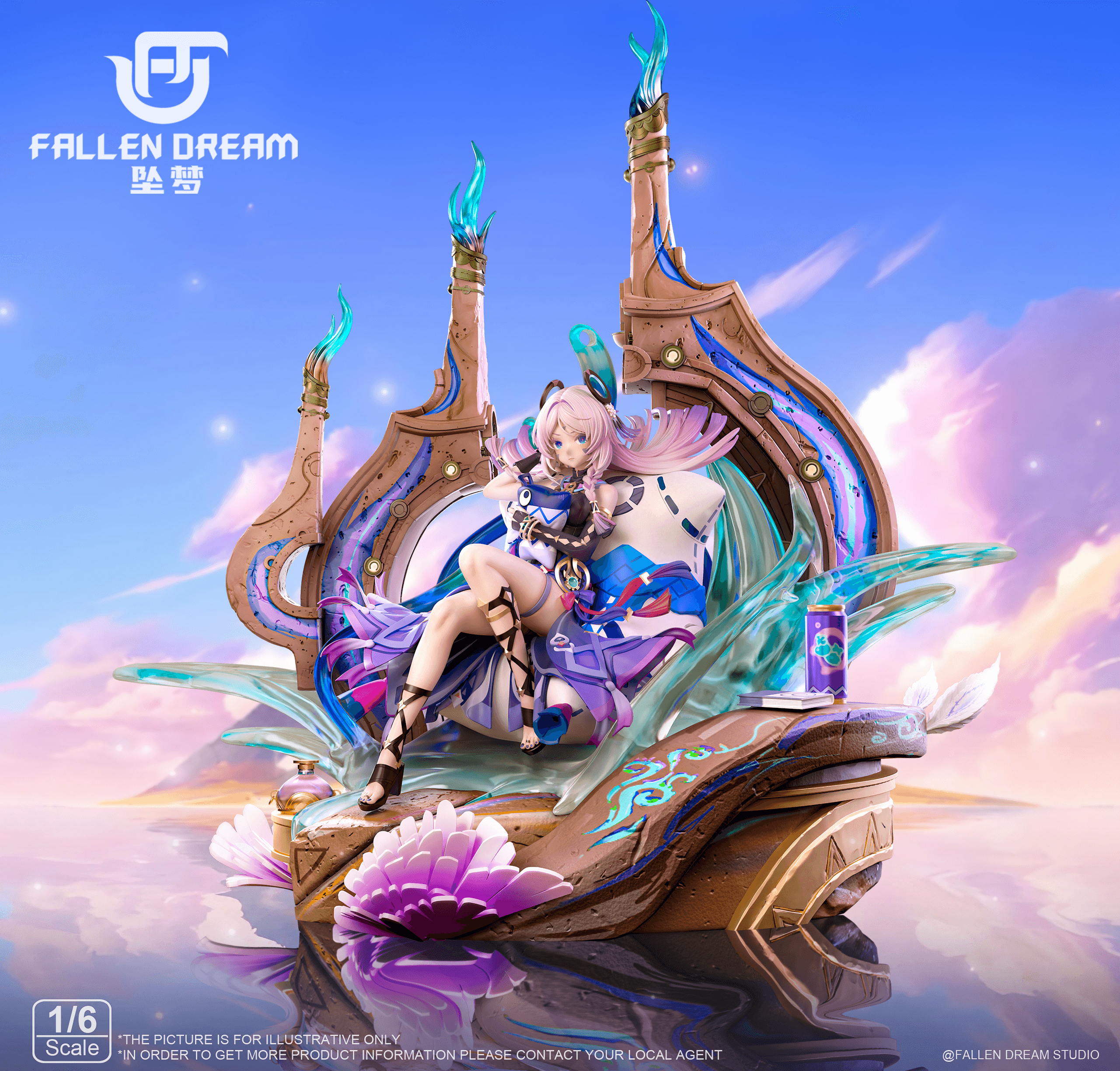 [予約] Fallen Dream シスターリ 原神 レジンフィギュア