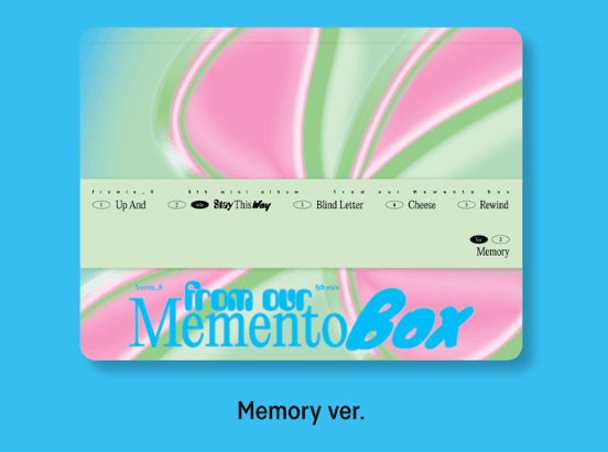 (CD) 프로미스나인 fromis 9 미니앨범 5집 from our Memento Box WISH Ver