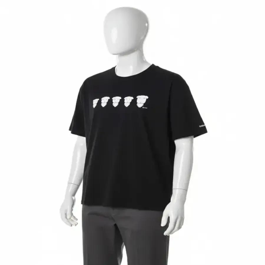 SPAO スパイオ [Ganadi] 半袖Tシャツ(BLACK)_SPRLG25U09 625351