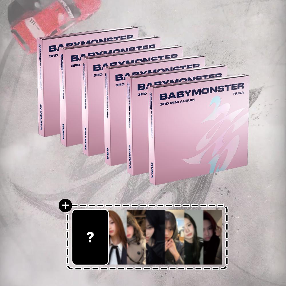 [6種セット] BABYMONSTER ダンスアルバム BEMON ミニ3rdアルバム CHOOM ジュエル JEWELバージョン