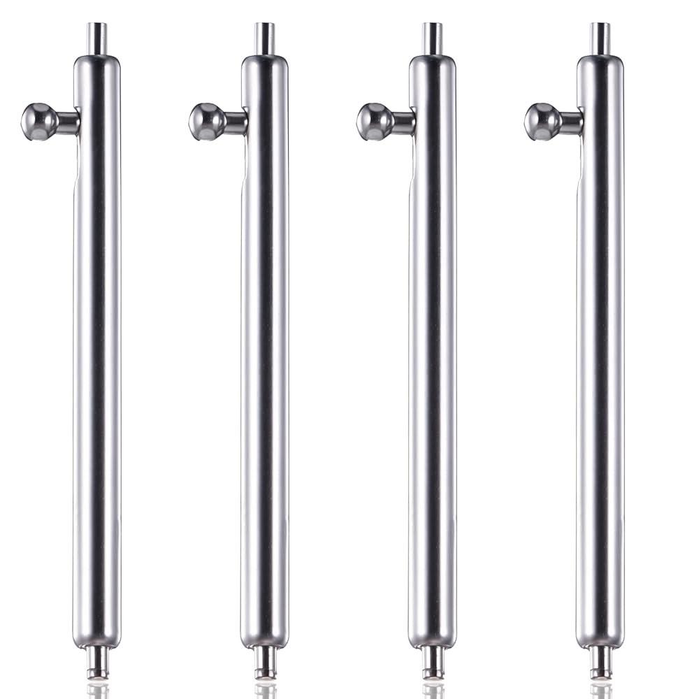 YQQyg 4個 クイック リリース スプリング バー、22mm ステンレススチール 時計 バンド ピン 交換、ストラップ リンク 修理 アクセサリー