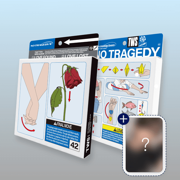 (2種セット+フォトカード1枚) TWS Album Mini 5th Album NO TRAGEDY