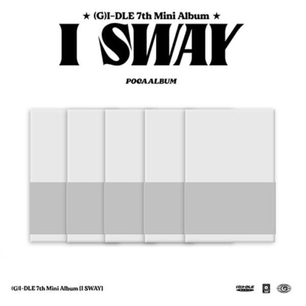開封アルバム フォトカードなし / (G)I-DLE ミニ 7集 I SWAY (POCA) - ミンニバージョン