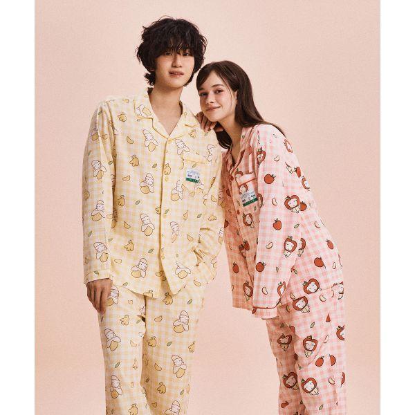 SPAO SPAO [GANADi] 甘さ最高 GANADi 長袖パジャマ(YELLOW)_SPPPG23U05