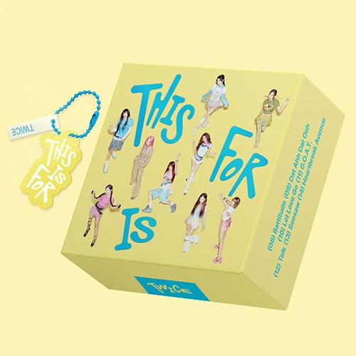 TWICE アルバム THIS IS FOR 正規 4集 TWICE キーリング