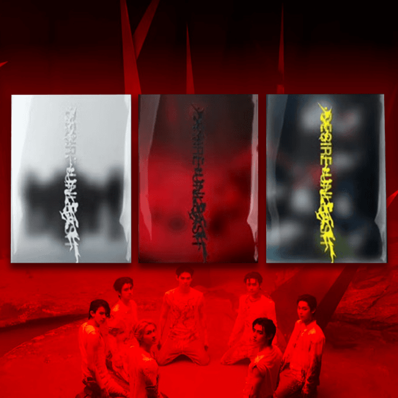 (3種セット) ENHYPEN アルバム MINI 6集 DESIRE UNLEASH 通常盤