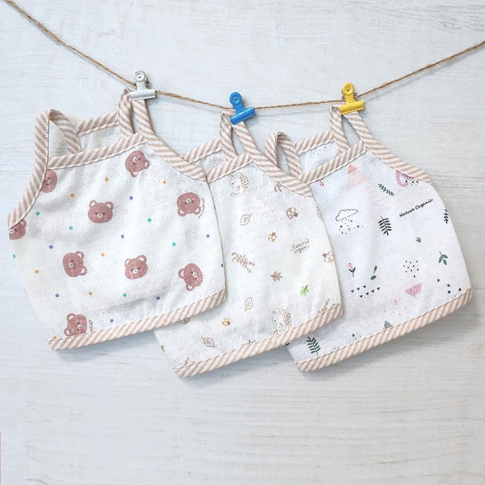 犬 夏服 オーガニック コットン クロップド ストラップタンクトップ ファンタスティック XS