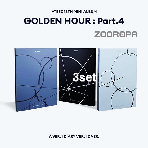 (3종세트) 에이티즈 ATEEZ GOLDEN HOUR Part 4