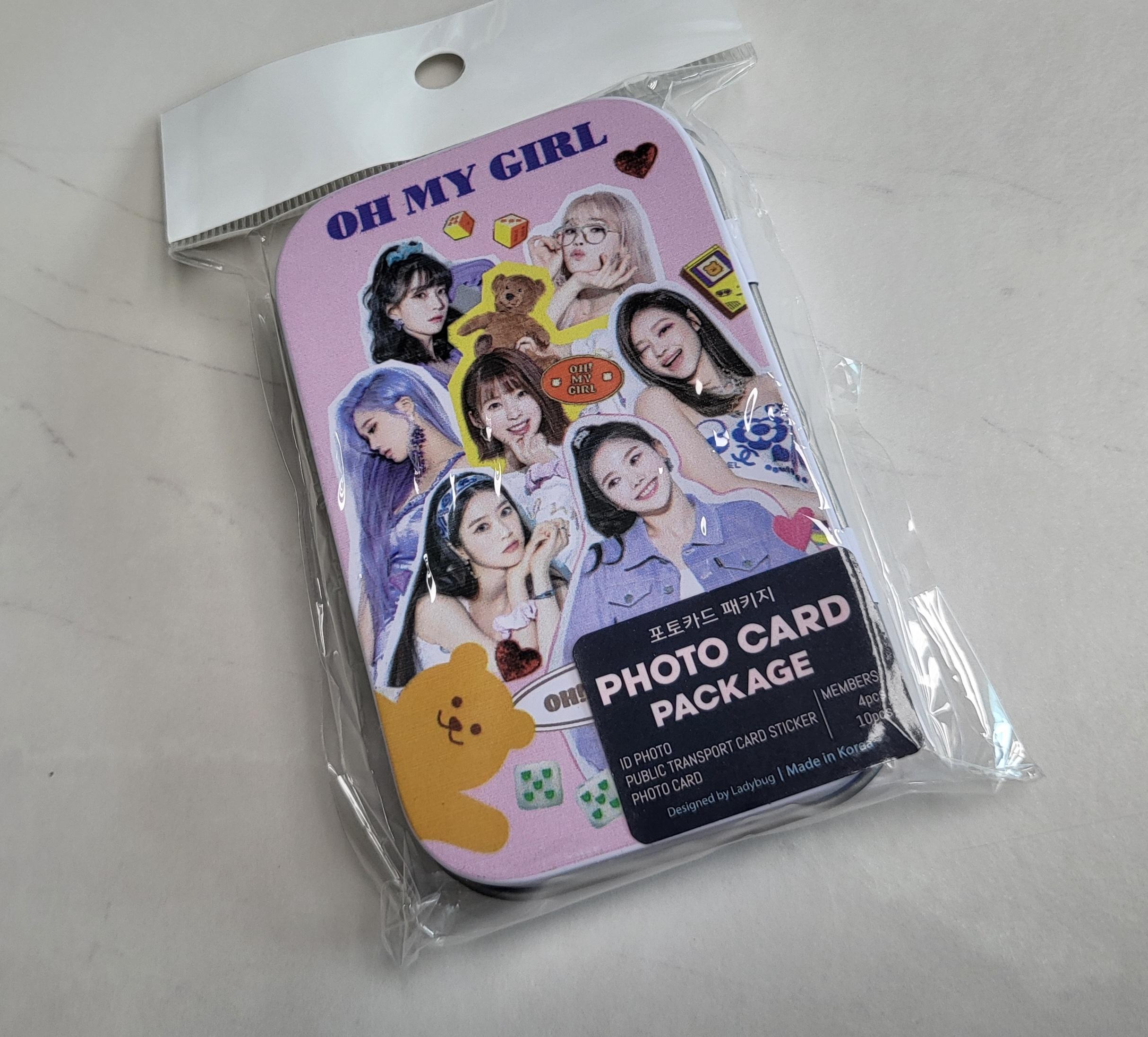 (OHMYGIRL) OH MY GIRL グッズ 缶ケース フォトカード セット パッケージ OH MY GIRL グッズ