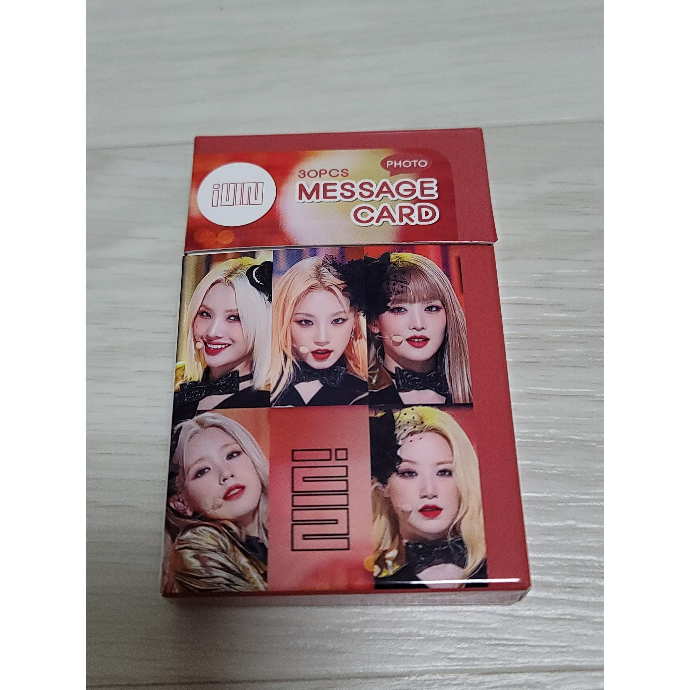 (G)I-DLE (G)I-DLE グッズ フォトメッセージカード 30枚セット