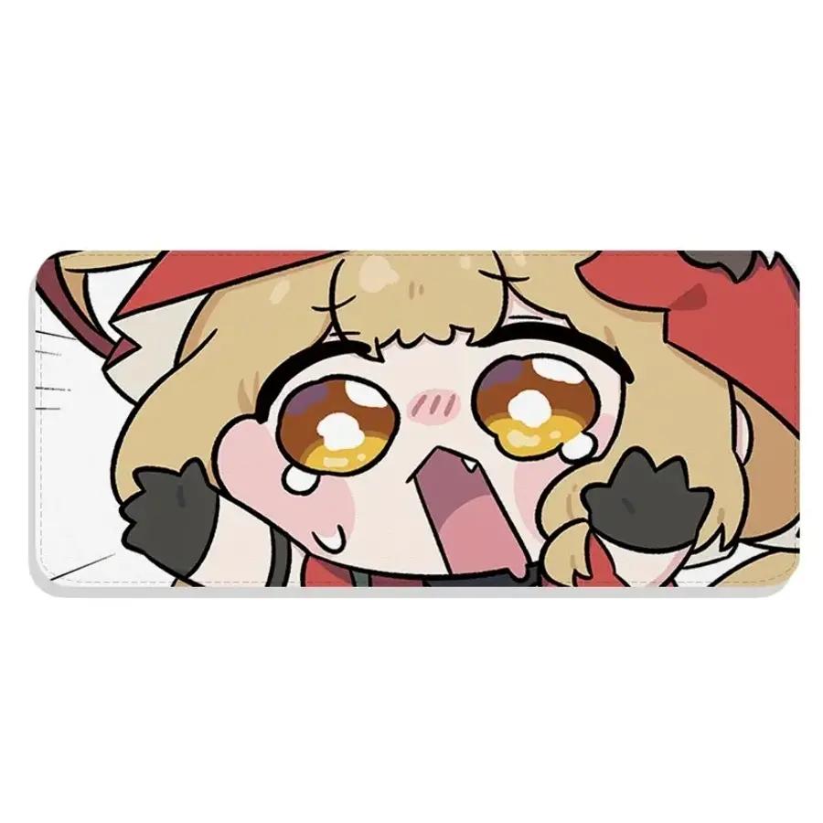 명일방주 엔드필드 억울해서 우는 빨간망토의 로시 マウスパッド キーボード用 XLサイズ 厚さ 3mm