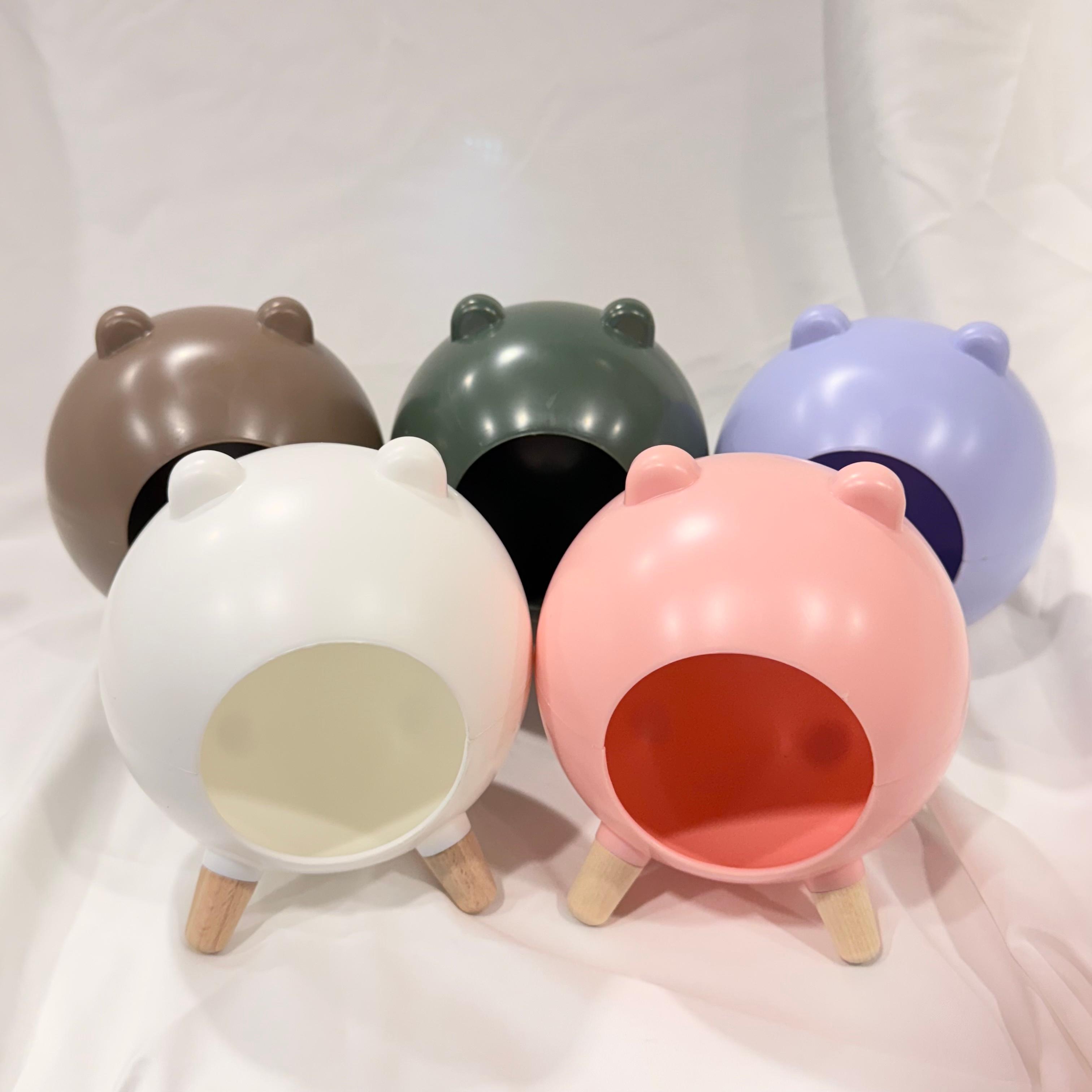 クマちゃん 隠れ家 クレステッドゲッコー トカゲ 隠れ家 爬虫類 隠れ家