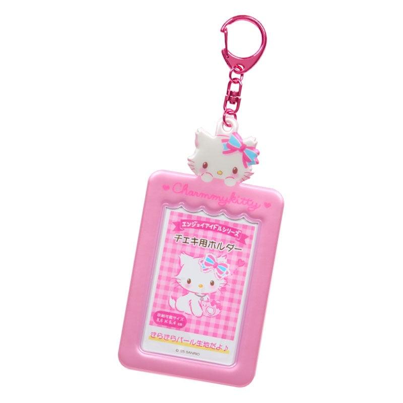 Sanrio Enjoy Idol チェキ ポフォトカードホルダー キーリング Chammy Kitty
