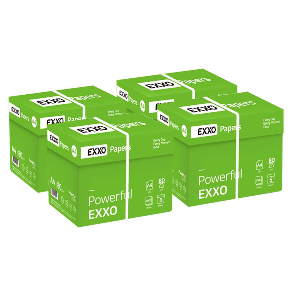 EXXO A4 복사용지 80g 2500매 4BOX