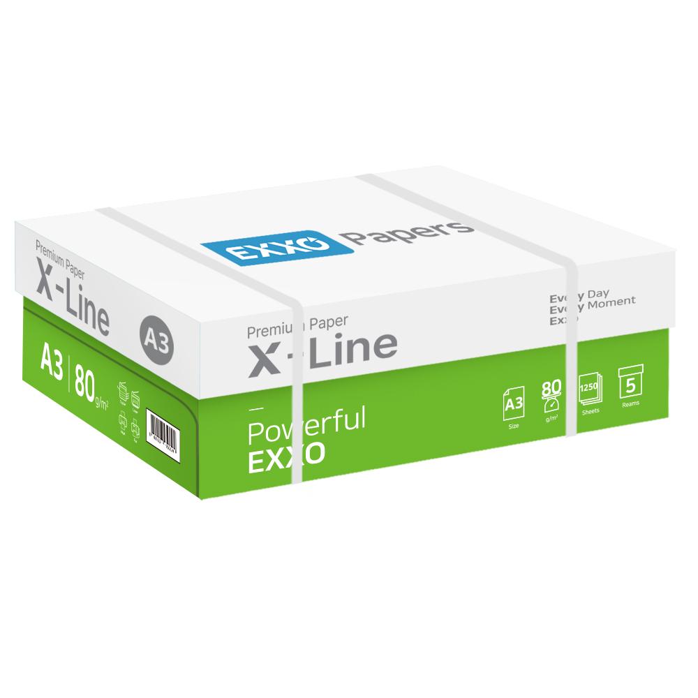 엑소 엑스라인 A3 복사용지(A3용지) 80g 1250매 1BOX