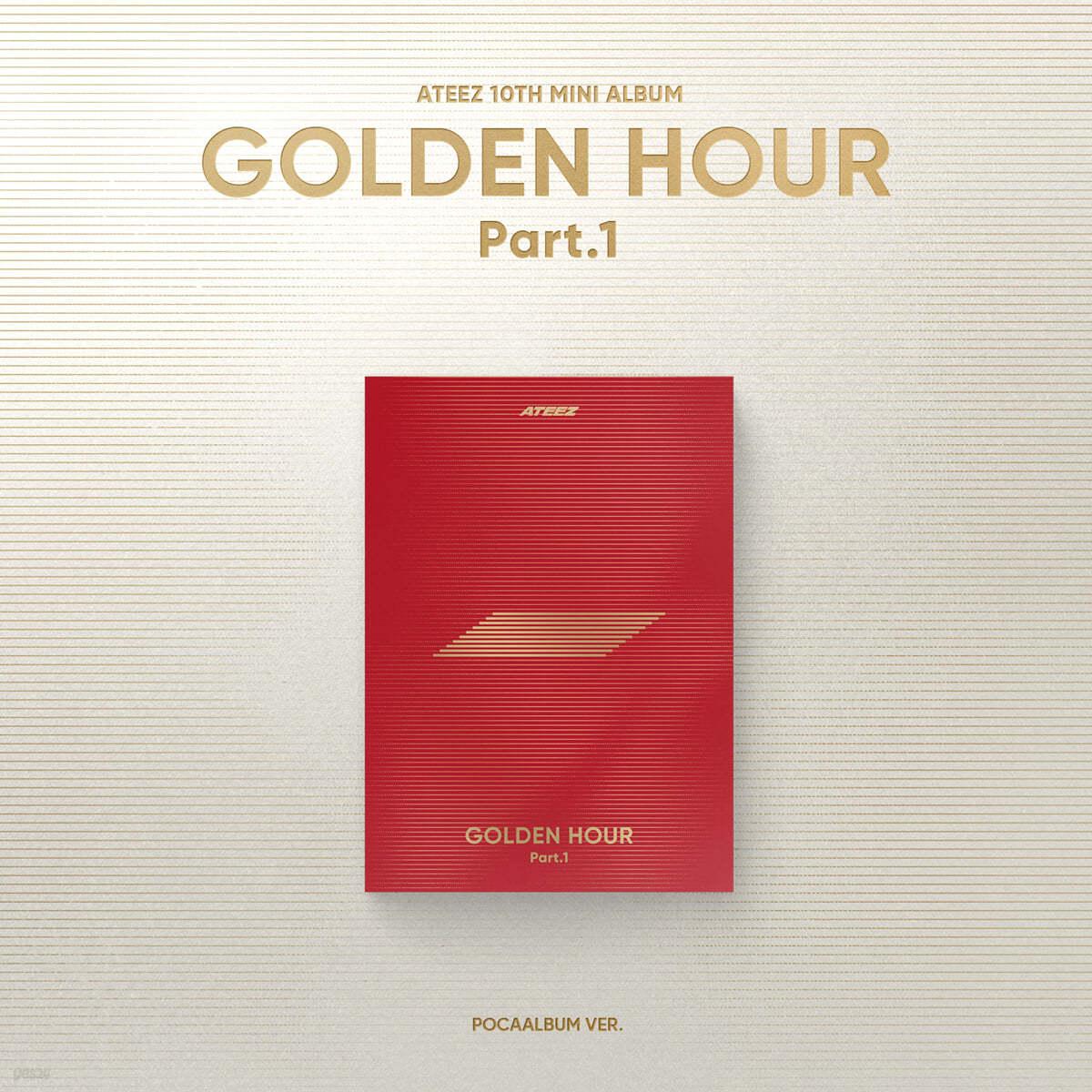 ATEEZ (에이티즈) GOLDEN HOUR Part 1 Poca Album Ver