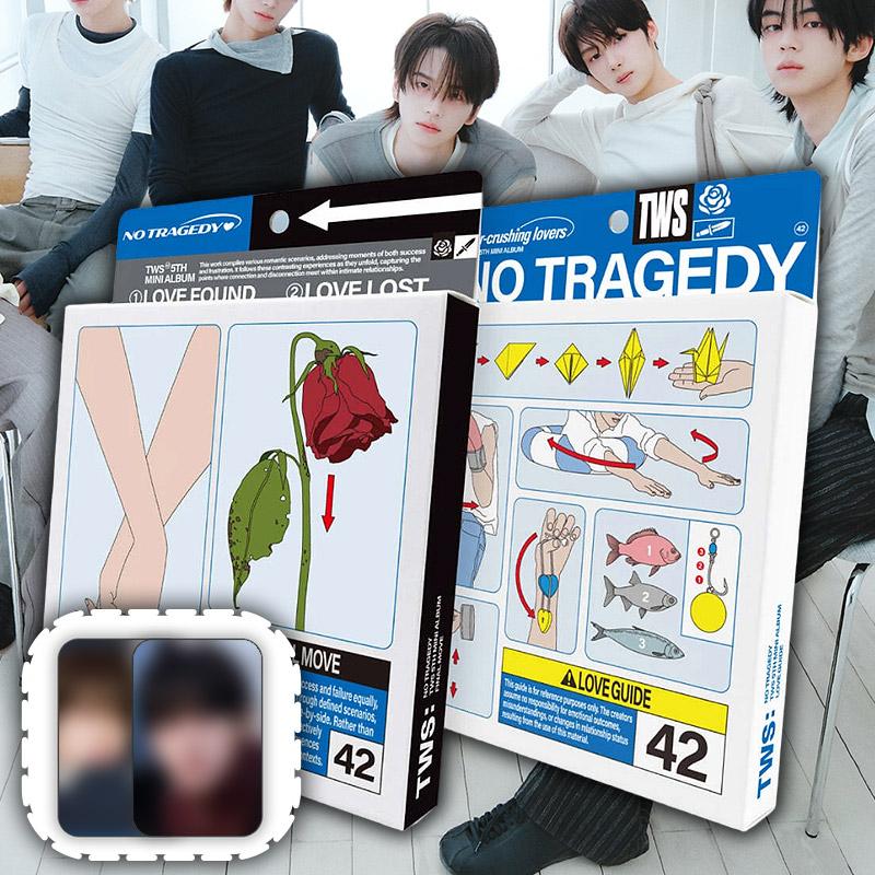 TWS (トゥア) アルバム NO TRAGEDY + 特典4枚 ミニ5集 NOTE TRAGEDY TWS フォトブック2種 널따라가