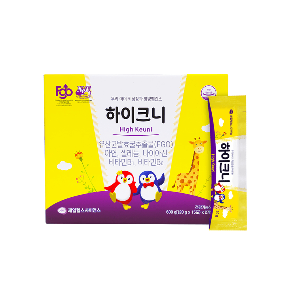 하이크니 FGO 키성장 키가쑥쑥 영양제 유산균발효굴 추출물 30포, 1개