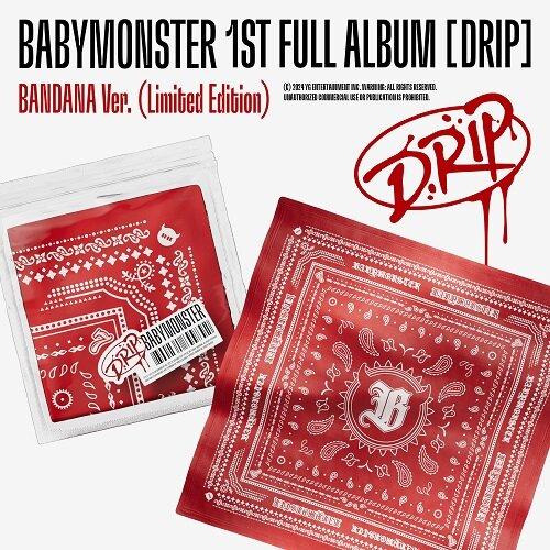 베이비몬스터 DRIP BANDANA Ver Limited Edition