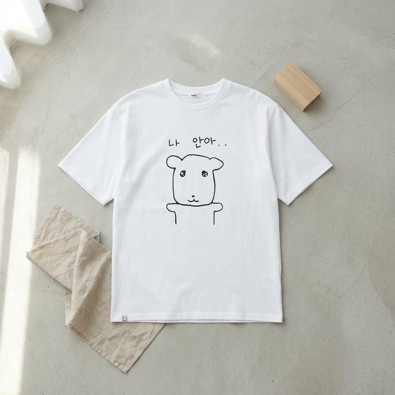 SPAO ガナディ Tシャツ WHITE SPRLG25U09