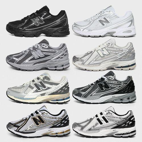 [New Balance] 1906 740 スニーカー Silver Metallic Grey Black White