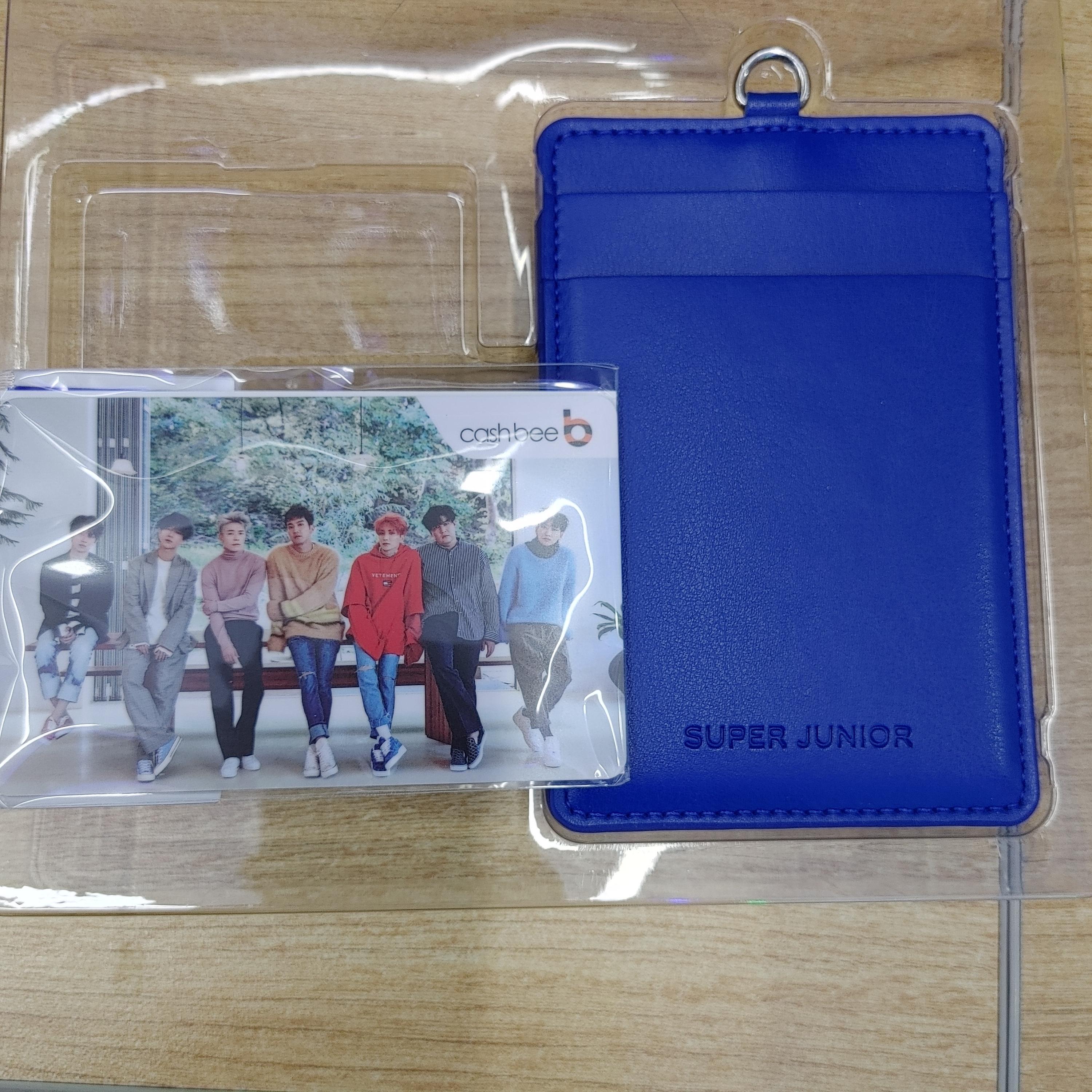 SUPER JUNIOR カードケース ICカードセット 応援グッズ 限定版