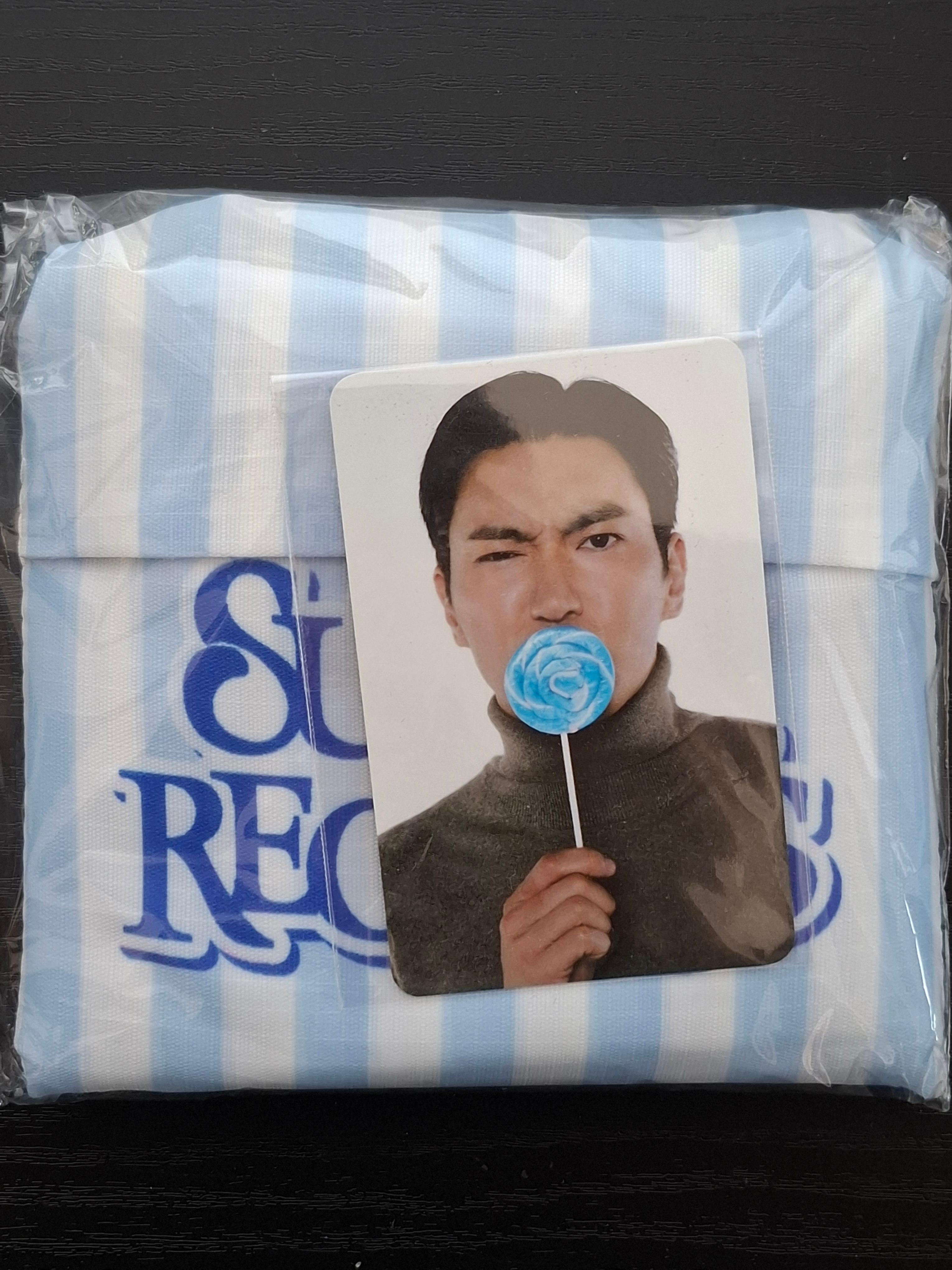 SUPER JUNIOR (フォールダブルマーケットバッグ) SUPER JUNIOR SUPER JUNIOR 20th ANNIVERSARY SUPER RECORDS GOODS FOLDABLE MARKET BAG シウォン