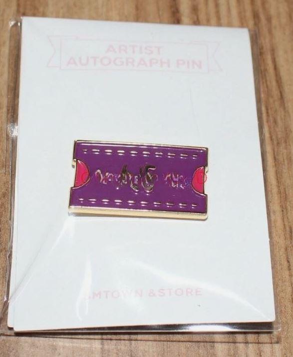 (SUPER JUNIOR 신동 네임 핀) SUPER JUNIOR SMTOWN DDP OFFICIAL GOODS DIY ARTIST AUTOGRAPH NAME PIN