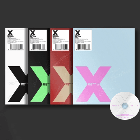 (4種セット) MONSTA X 앨범 MONSTA X ミニ 13集 THE X