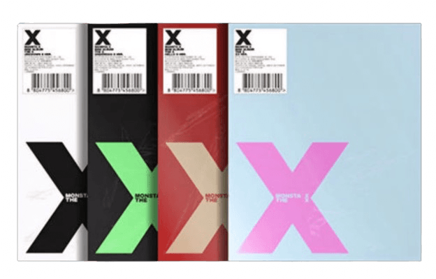 MONSTA X 몬스타엑스 ミニ 13集 THE X 通常盤 ランダム 重複なし