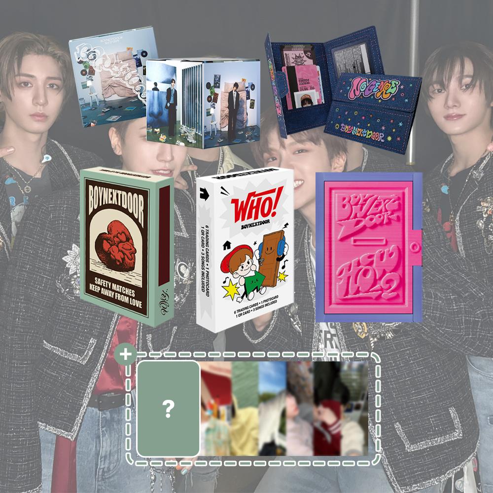 [5종 세트] BOYNEXTDOOR 위버스앨범 WHO WHY HOW 19.99 No Genre