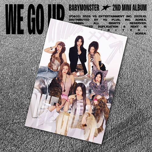 BABYMONSTER アルバム Mini Vol.2 WE GO UP (ポストカードバージョン)