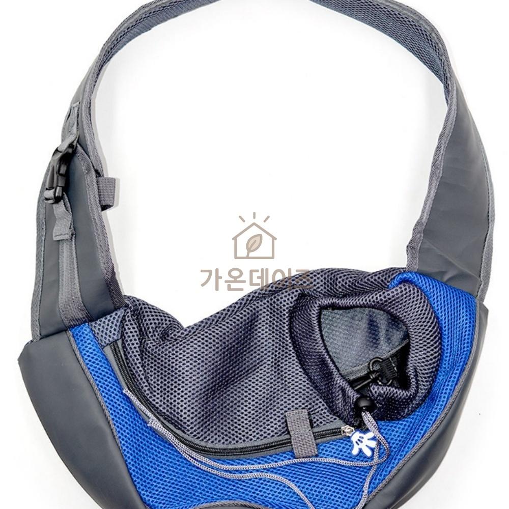 ガオンデイズ 犬用バッグ スリングバッグ 大型 ブルー ペットキャリー 軽量犬用バッグ ペットスリングバッグ
