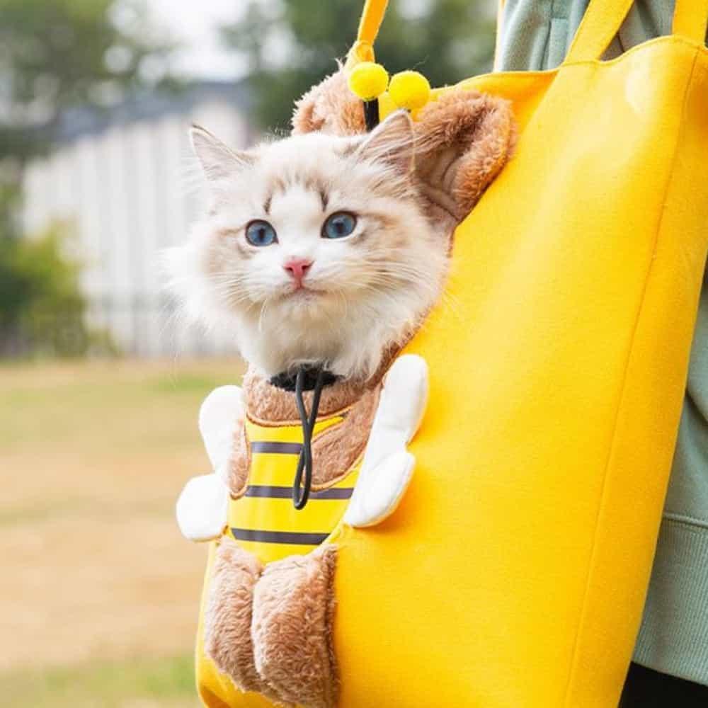 猫用バッグ スリングバッグ ペットキャリー 猫用キャリーバッグ