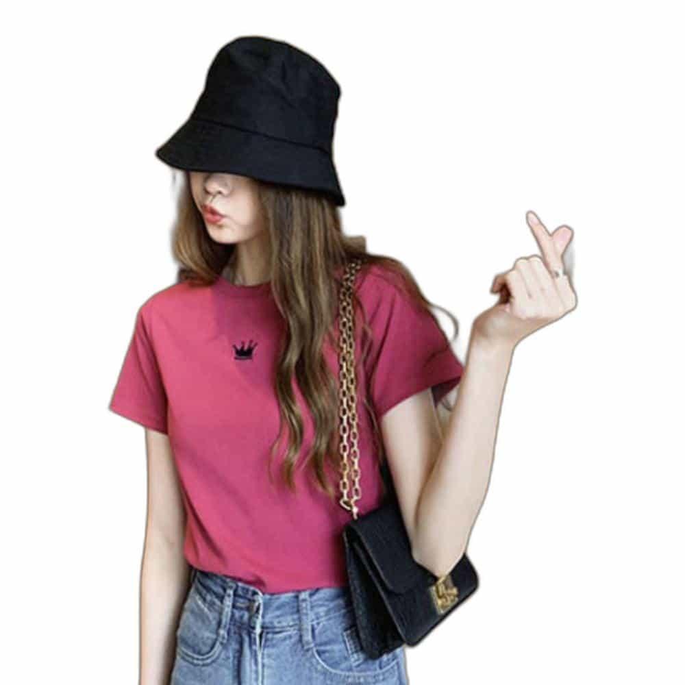 라온지니 ラウンド レディース半袖Tシャツ (レディーストップス)