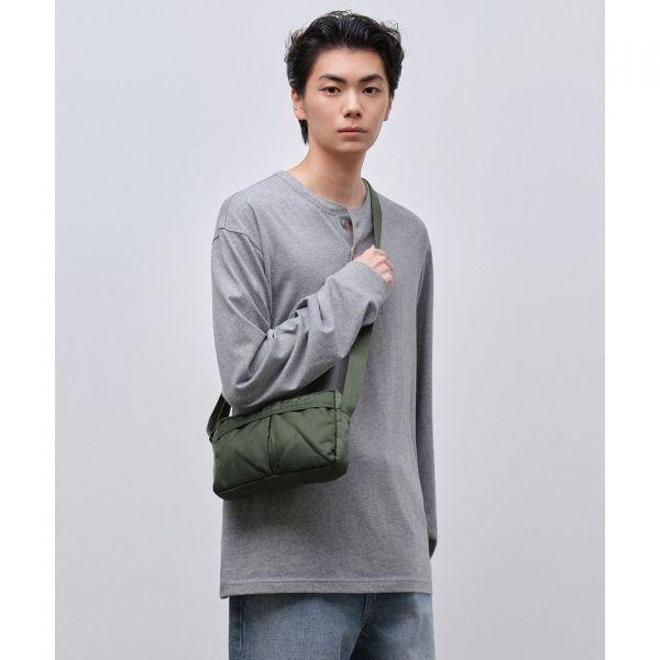 무신사 스탠다드 MUSINSA STANDARD AVR 듀얼 포켓 미니 크로스 백 카키