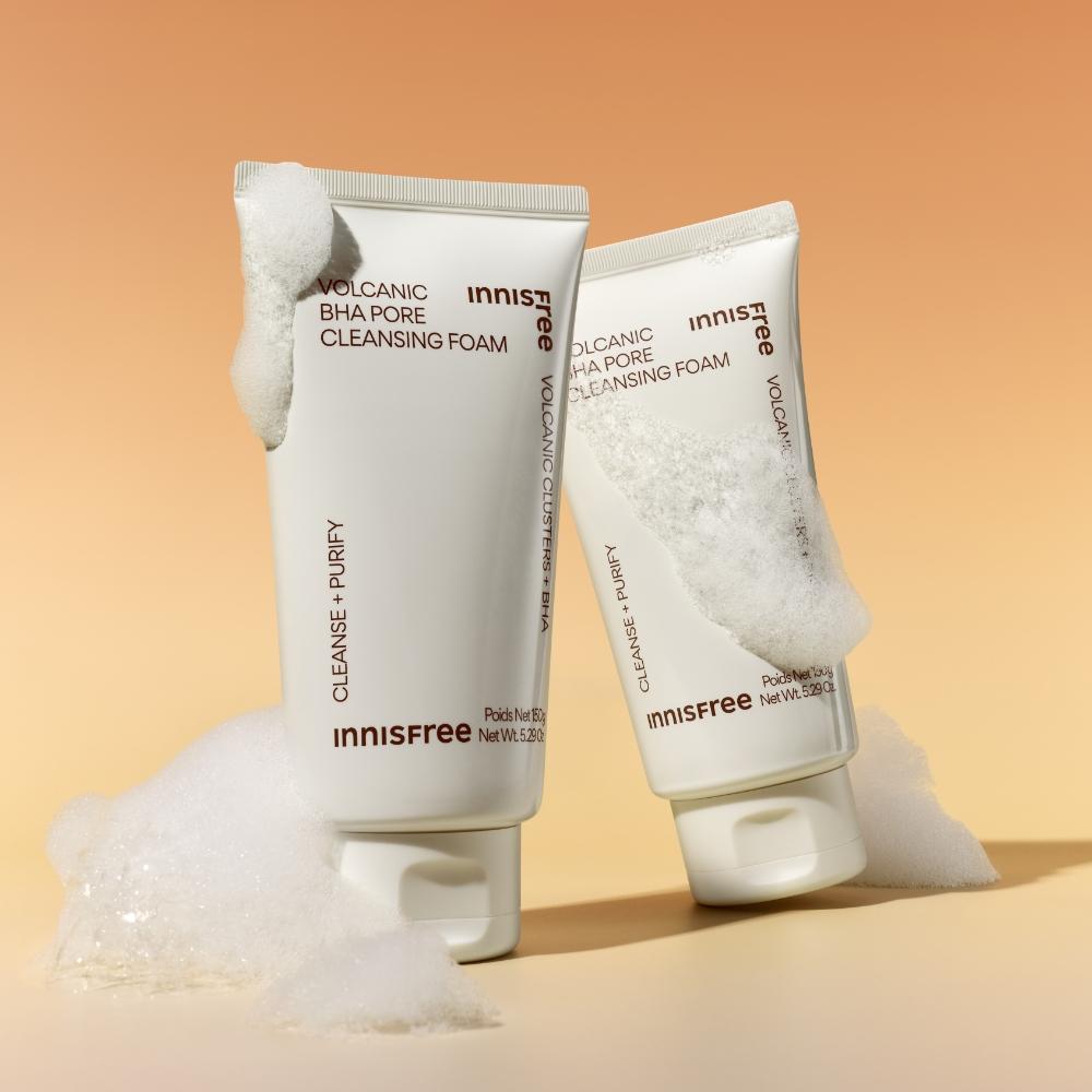 이니스프리 화산송이 바하 모공 피지 클렌징폼 150ml, 2개