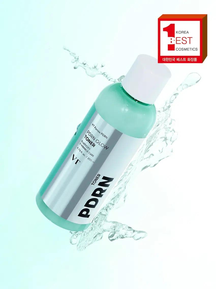 다이소 [クイック水分チャージ] VT PDRN 光彩 トナー 200 ml 1067495